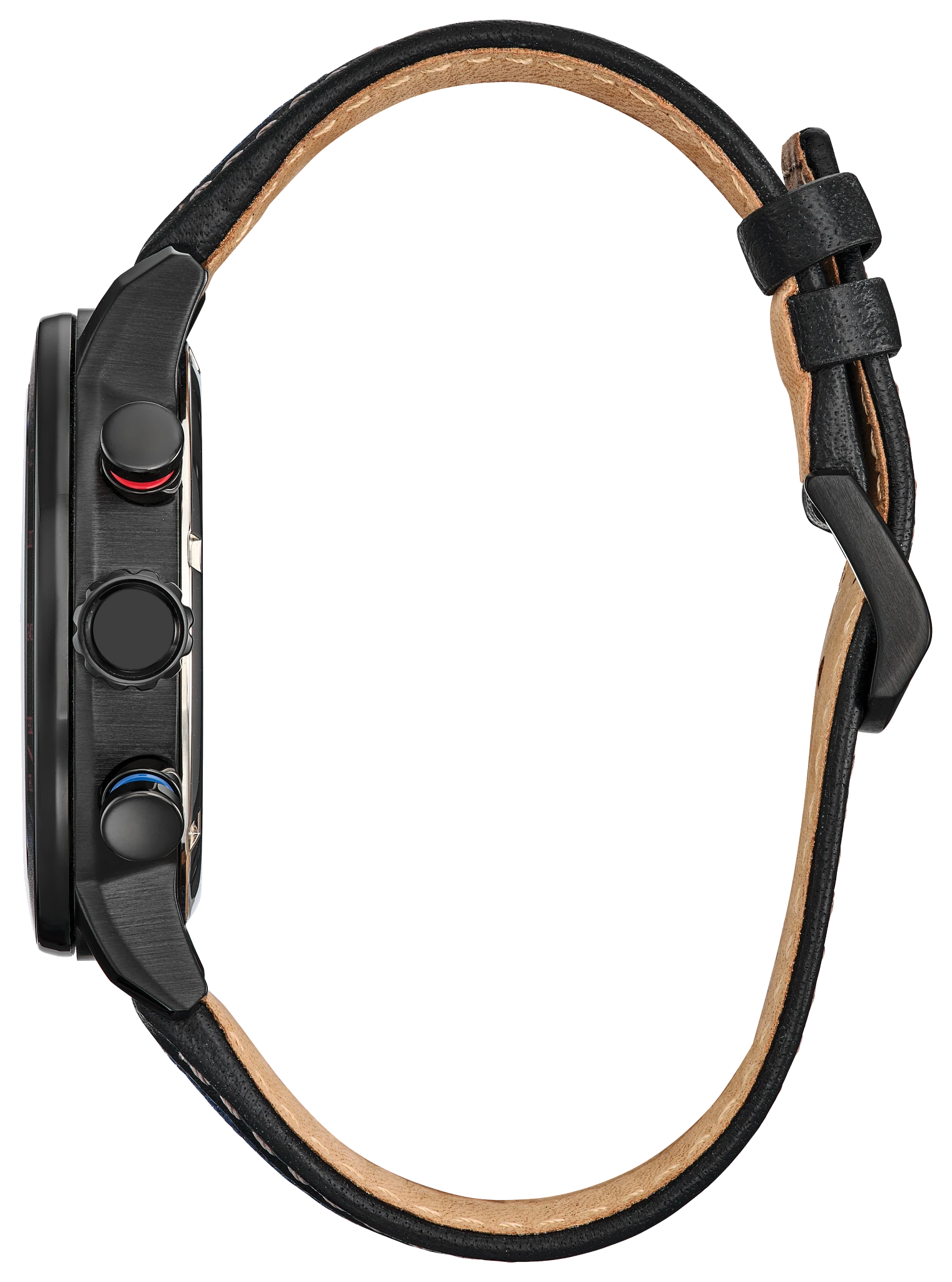 Spider-Man Double Vision Multiple Dial Nylon & Leather Strap